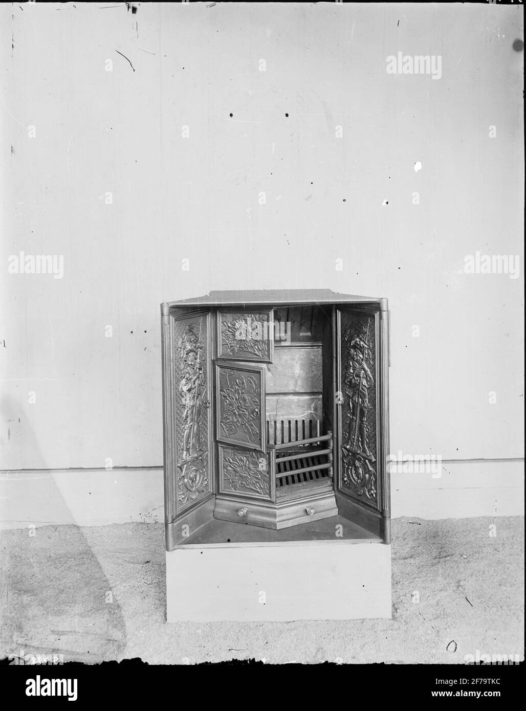 Fonte de table Banque d'images noir et blanc - Alamy