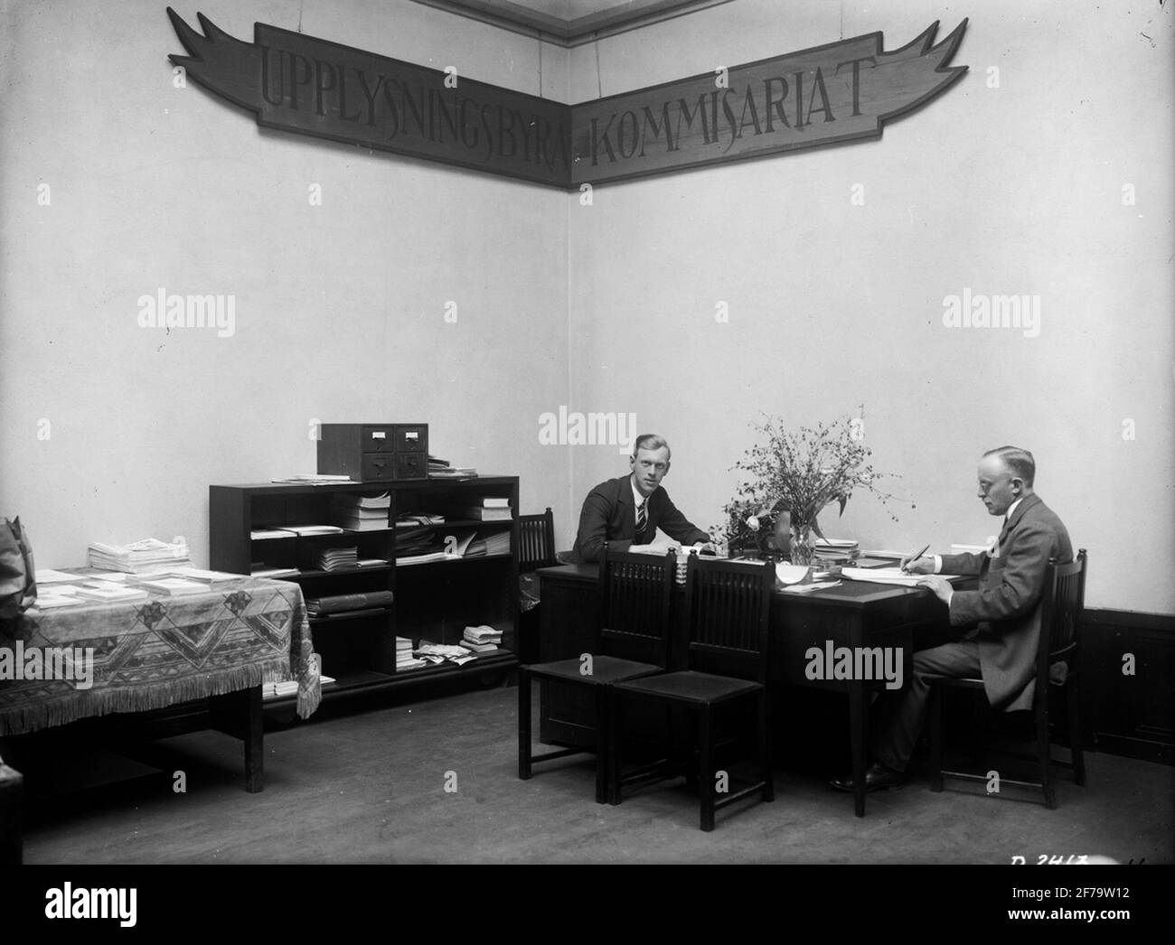 L'exposition de propagande de l'artisanat: Agence des Lumières - Commissaire. Banque D'Images