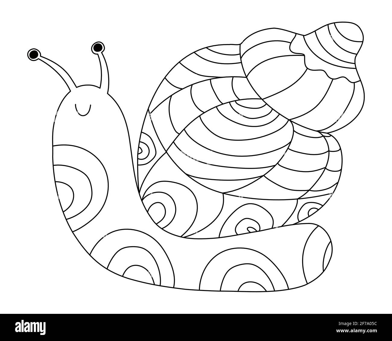 livre-de-coloriage-d-escargot-image-vectorielle-stock-alamy