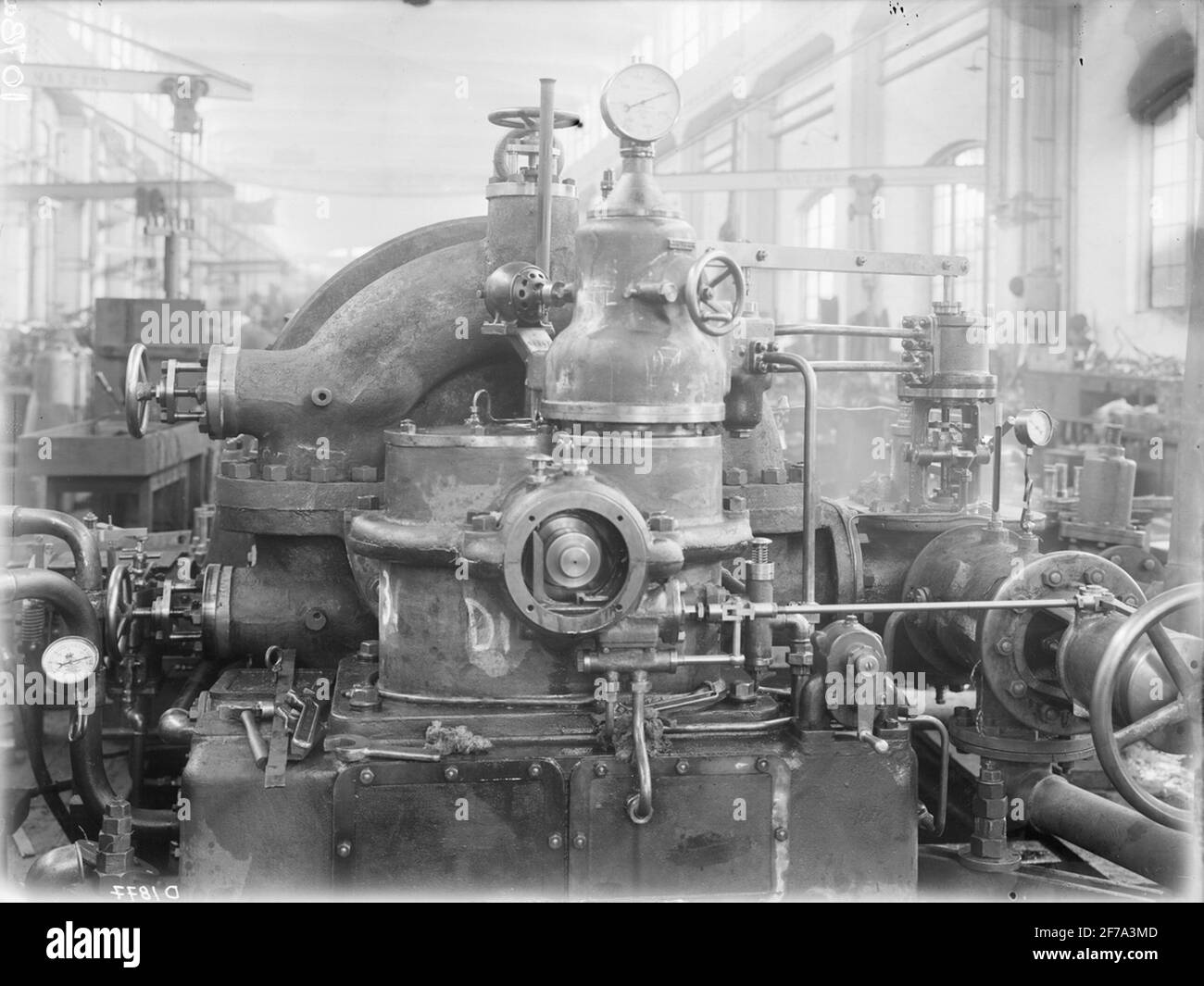 TURBINE M13L2 L.O. 4360. Coton Björnborgs. Banque D'Images