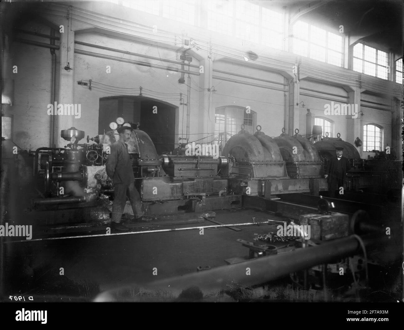 Compresseur à la Domnotion. Banque D'Images