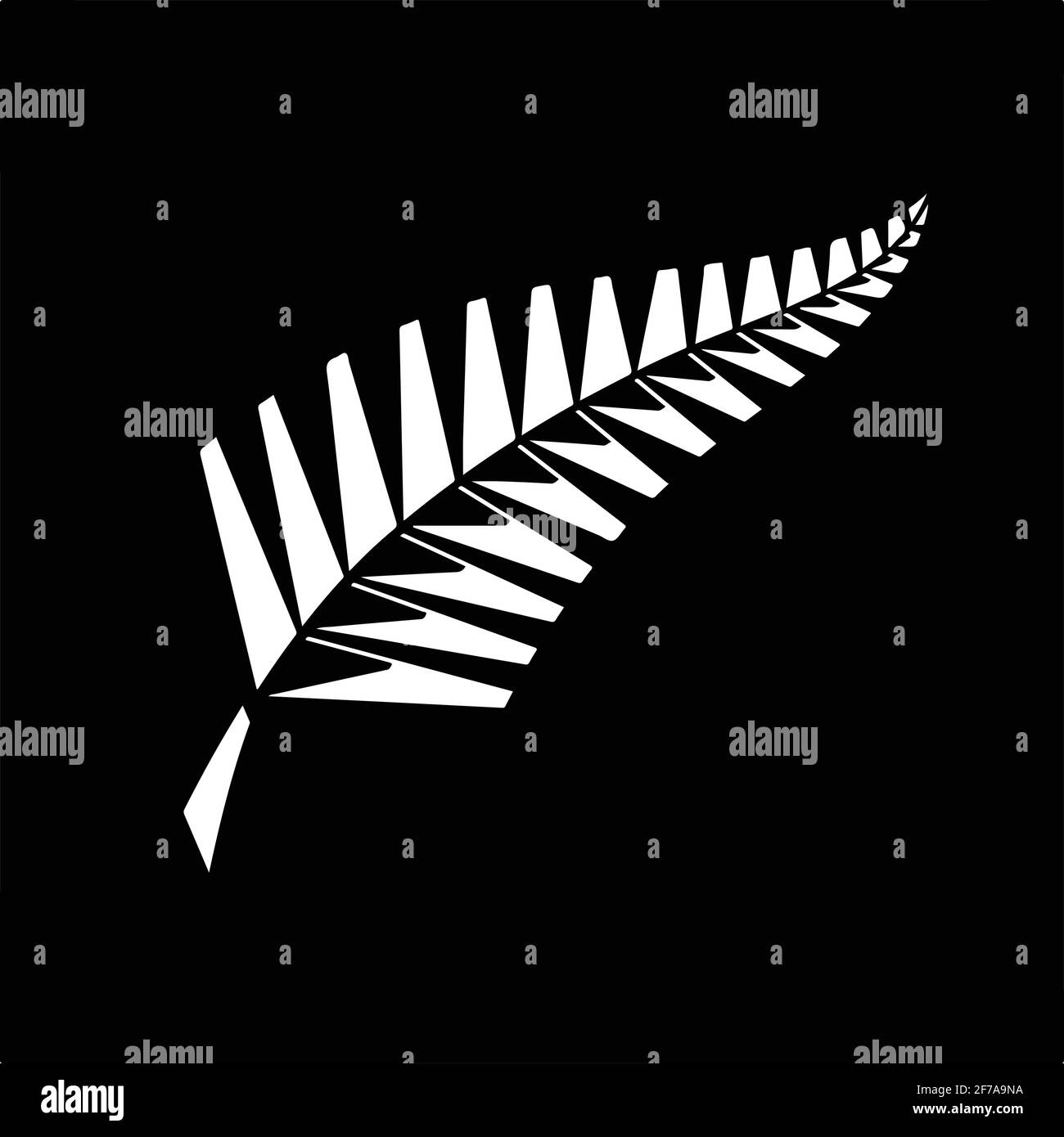 le panneau de cricket de la nouvelle-zélande affiche des blackcaps Illustration de Vecteur