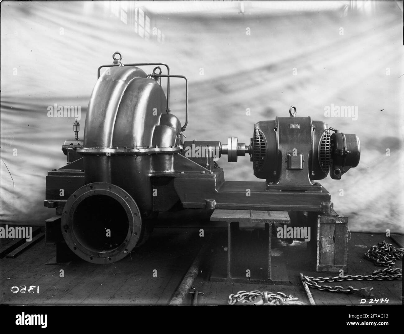 Compresseur. Banque D'Images