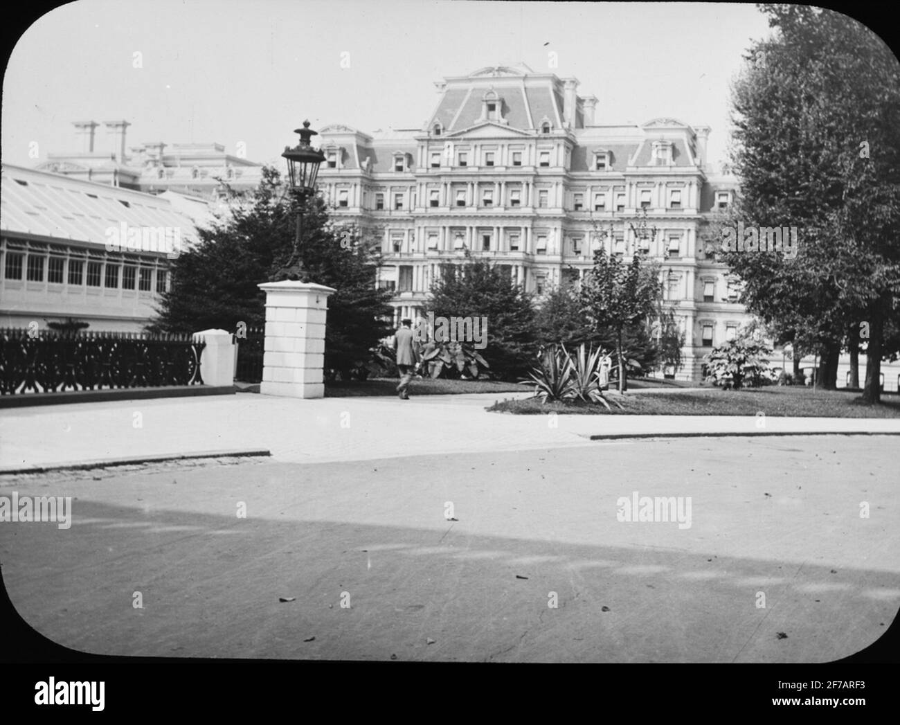 Bâtiment du département de l'État, de la guerre et de la Marine, immeuble de bureaux de direction Numbers Eisenhower, Washington DC. Banque D'Images