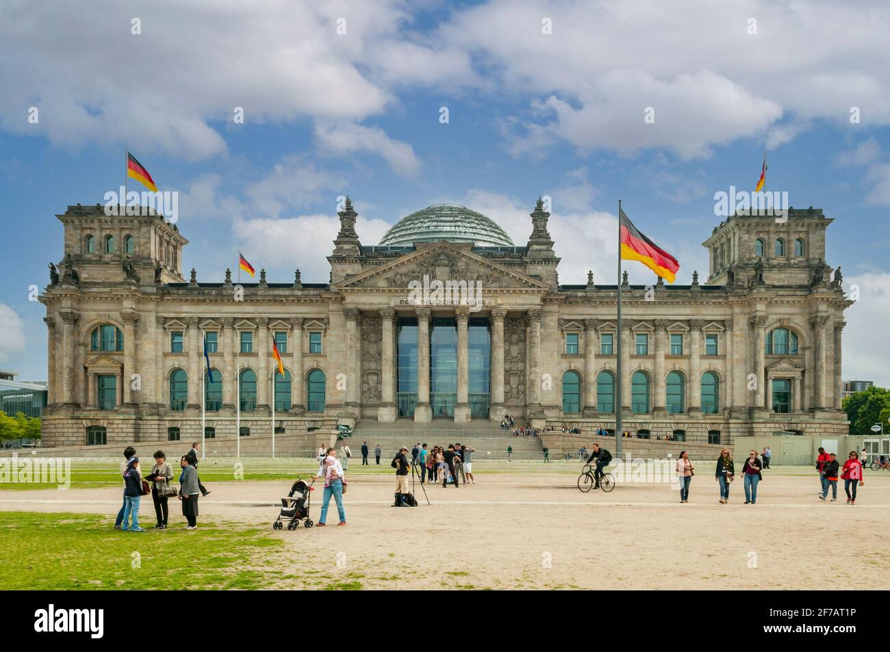 Le Reichstag, Berlin, Allemagne Banque D'Images