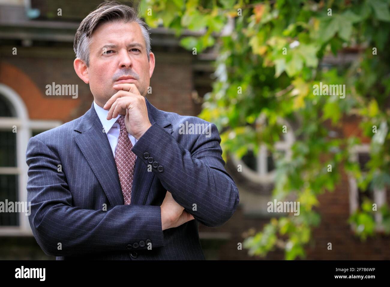 Jonathan Ashworth, député, politicien britannique du Parti travailliste, Secrétaire de la Santé fantôme, Londres, Royaume-Uni Banque D'Images