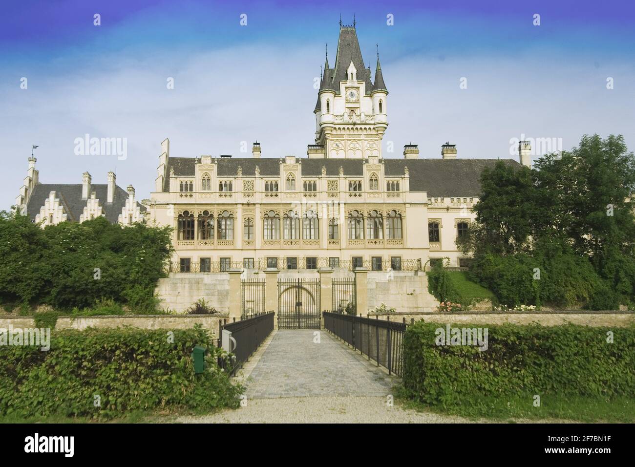 Palais Grafenegg en Basse-Autriche, Autriche, Basse-Autriche Banque D'Images