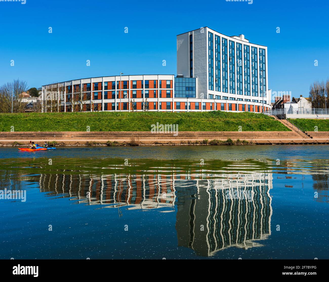 Renslade House Student Accommodation, Exeter, Devon, Angleterre Banque D'Images