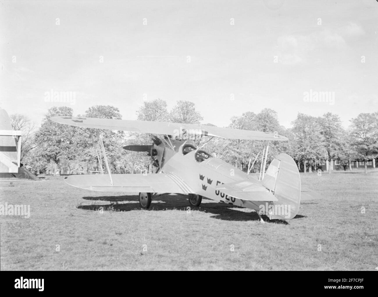 Avion soi-disant 10 au sol avion soi-disant 10, au sol sur le minerai Banque D'Images