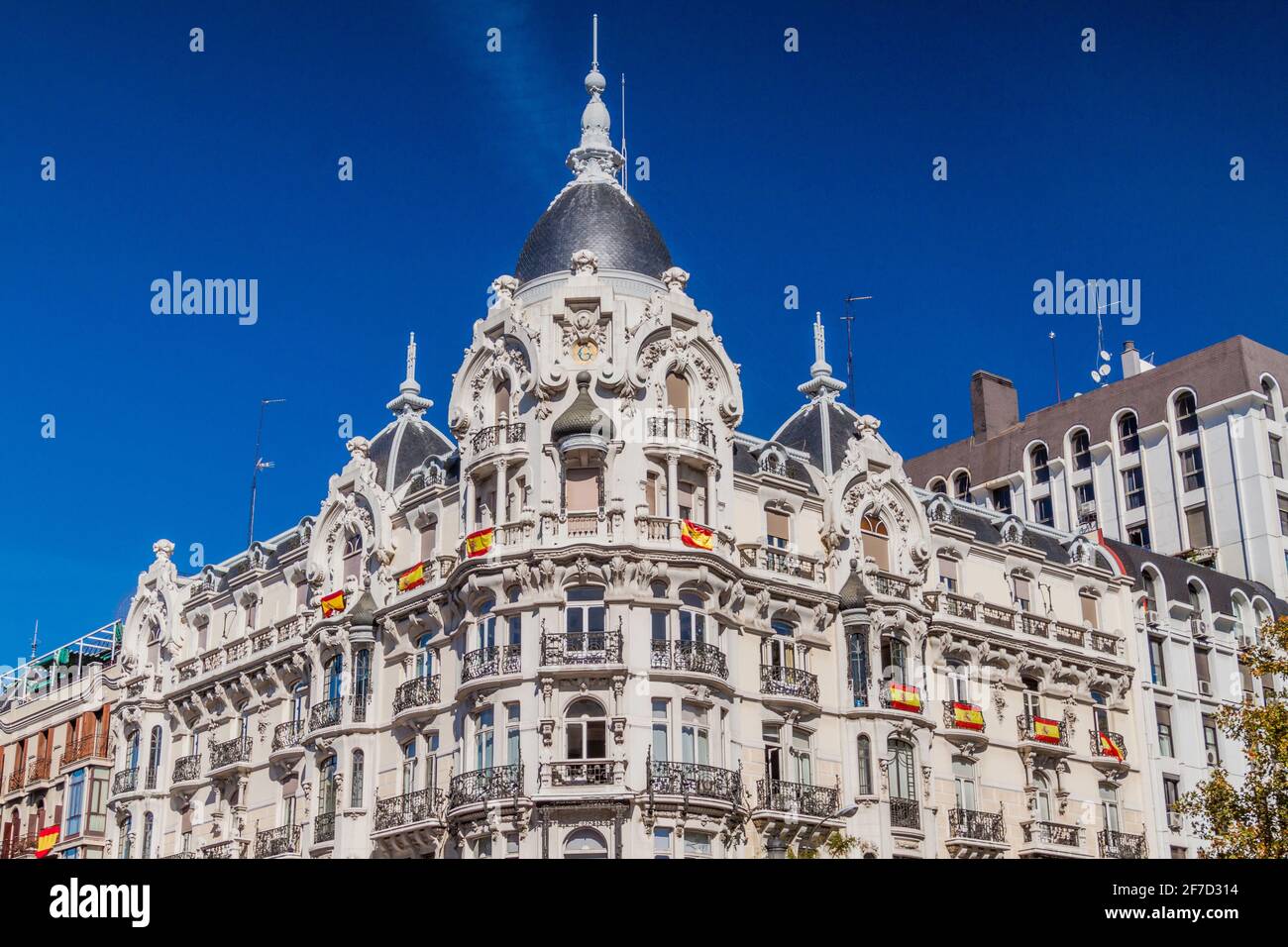 Maison de Gallardo Casa Gallardo bâtiment à Madrid, Espagne Banque D'Images