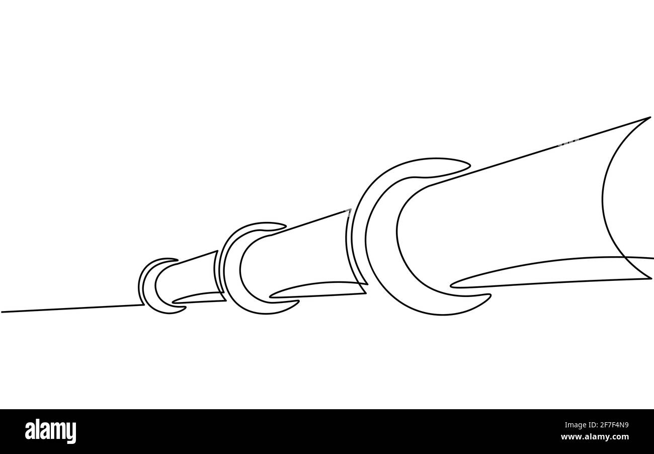 Pipeline de pétrole art à ligne continue unique. Concept industriel d'économie de gaz de pétrole. Essence transport essence silhouette design. Une esquisse Illustration de Vecteur