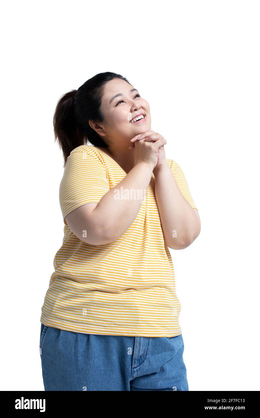 Happy young woman Banque D'Images