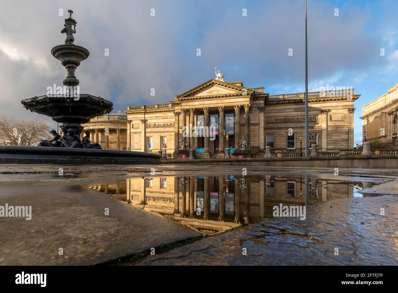 The Walker Art Gallery, Liverpool, Merseyside, Angleterre, Royaume-Uni, Europe Banque D'Images