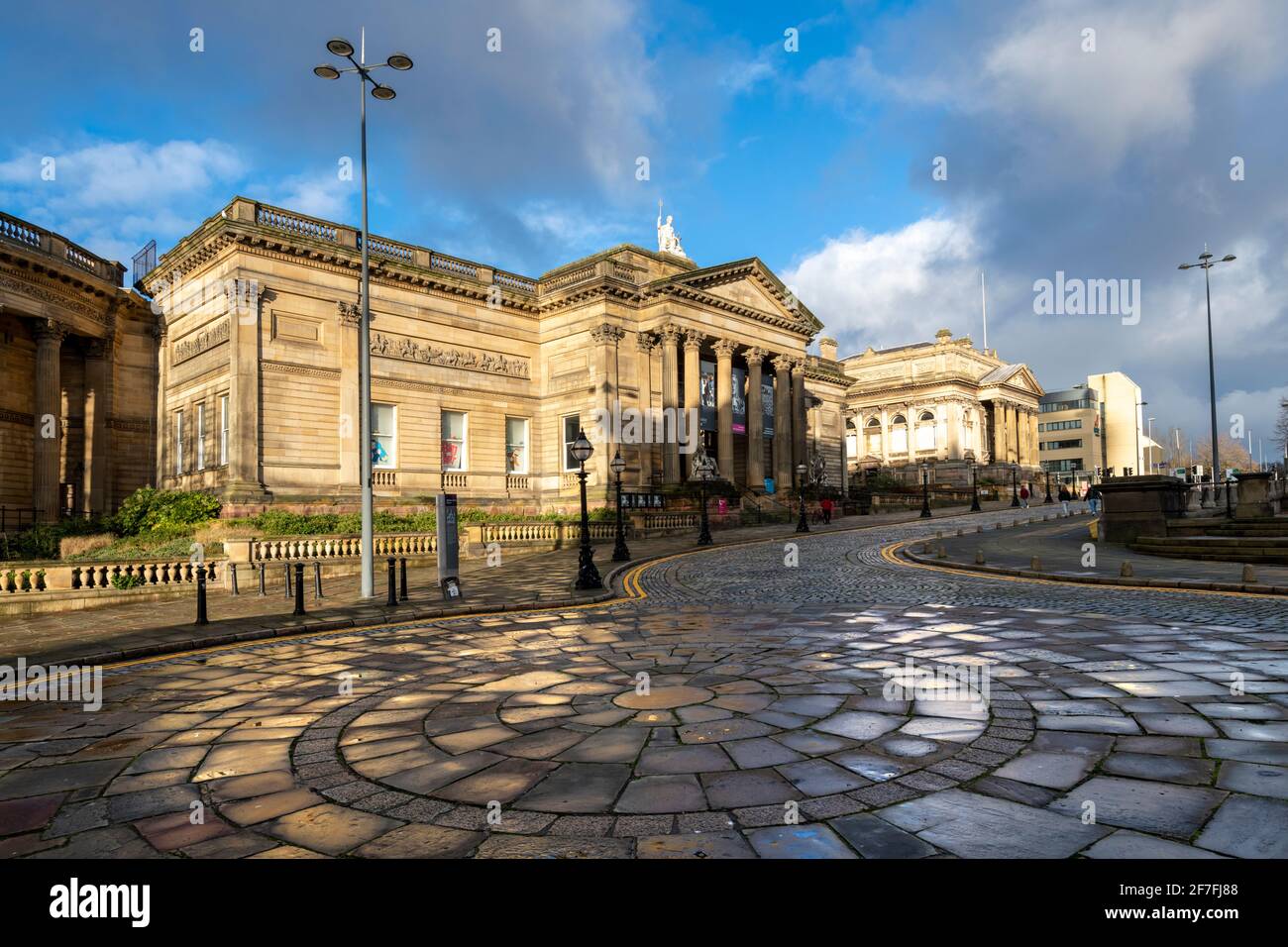 The Walker Art Gallery, Liverpool, Merseyside, Angleterre, Royaume-Uni, Europe Banque D'Images