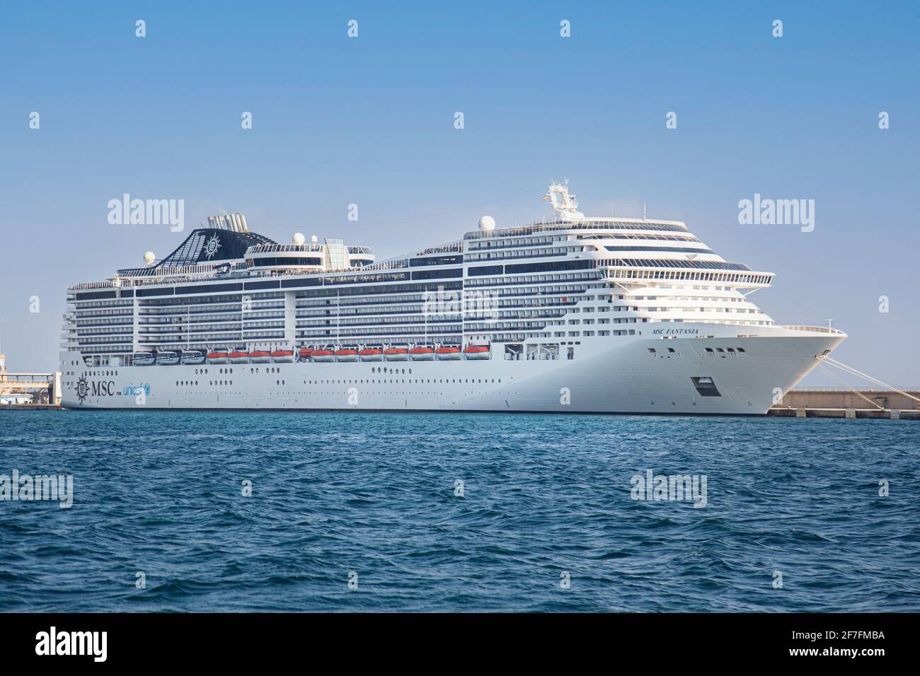 MSC Cruises navire MSC Fantasia Banque D'Images