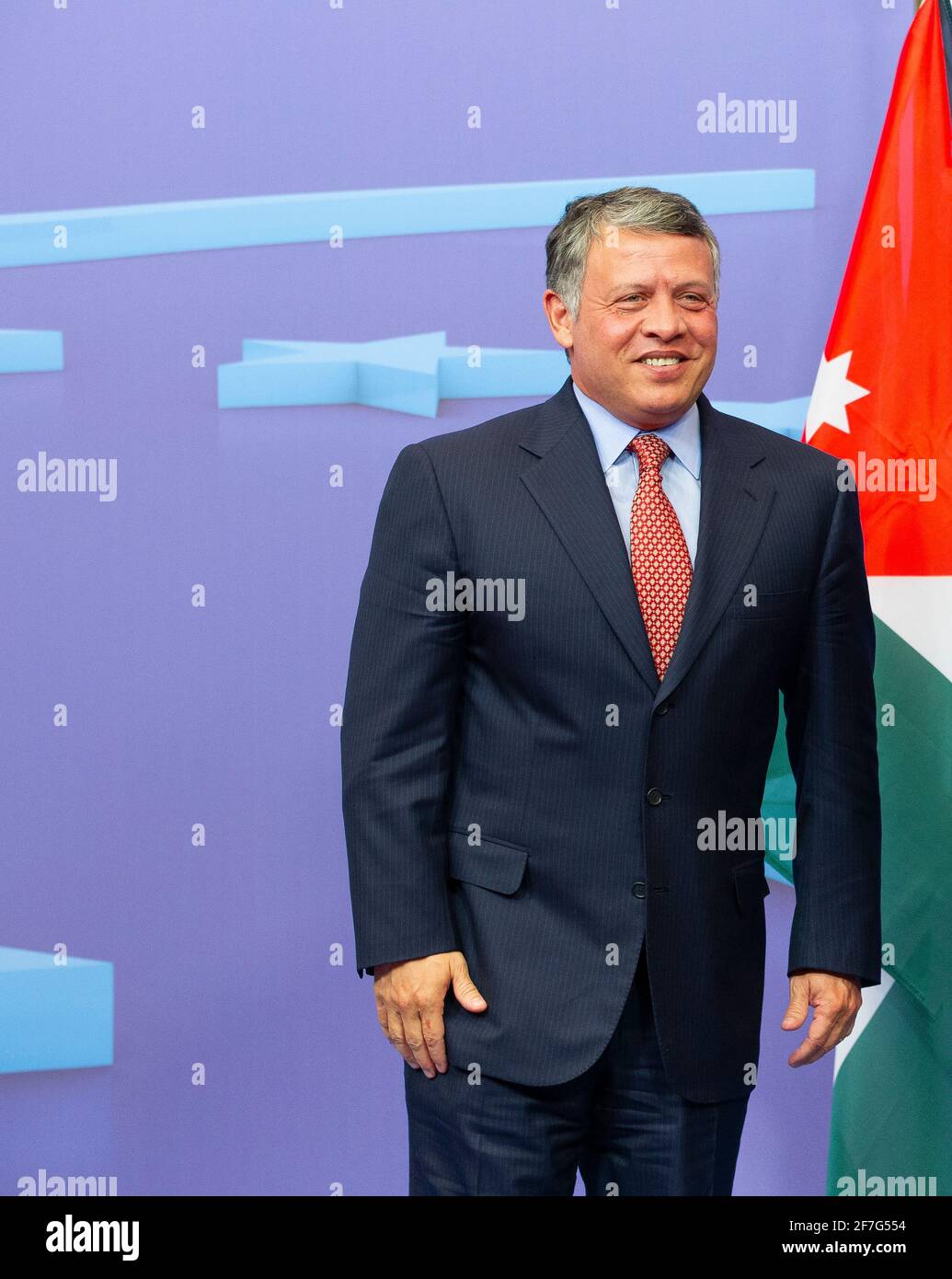 Abdullah II bin Al-Hussein Banque D'Images