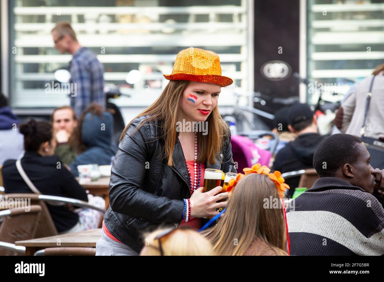 Kings Day, Hollande Banque D'Images