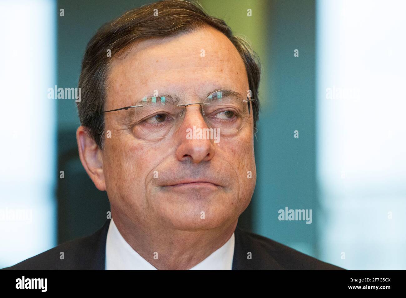 Mario Draghi Banque D'Images