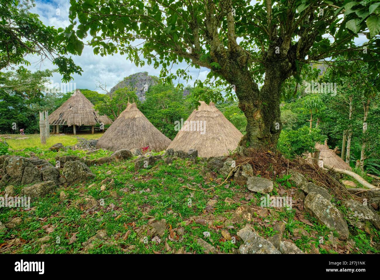 L'architecture de Tamkesi est un patrimoine culturel très précieux qui devrait être préservé. La création du complexe de sonaf Tamkesi comme prée culturelle Banque D'Images