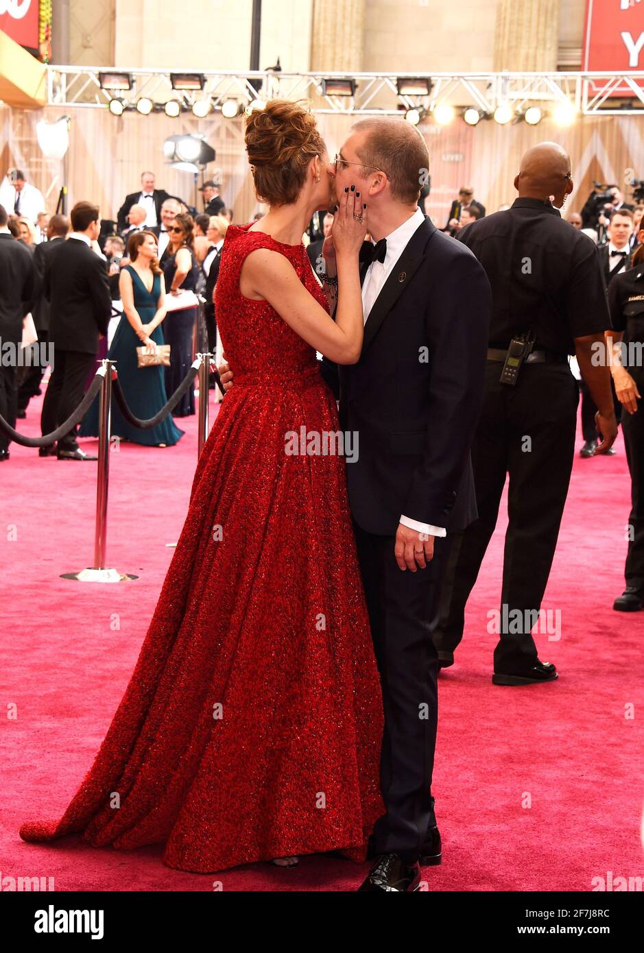 EVA von Bahr, Love Larson arrive à la 88e cérémonie des Oscars, qui s'est tenue au Dolby Theatre, le dimanche 28 février 2016 à Hollywood, en Californie. Photo de Jennifer Graylock-Graylock.com 917-519-7666 Banque D'Images