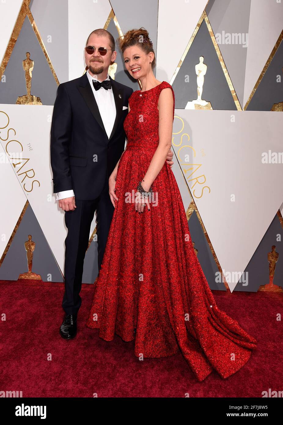 EVA von Bahr, Love Larson arrive à la 88e cérémonie des Oscars, qui s'est tenue au Dolby Theatre, le dimanche 28 février 2016 à Hollywood, en Californie. Obligatoire Jennifer Graylock-Graylock.com Banque D'Images