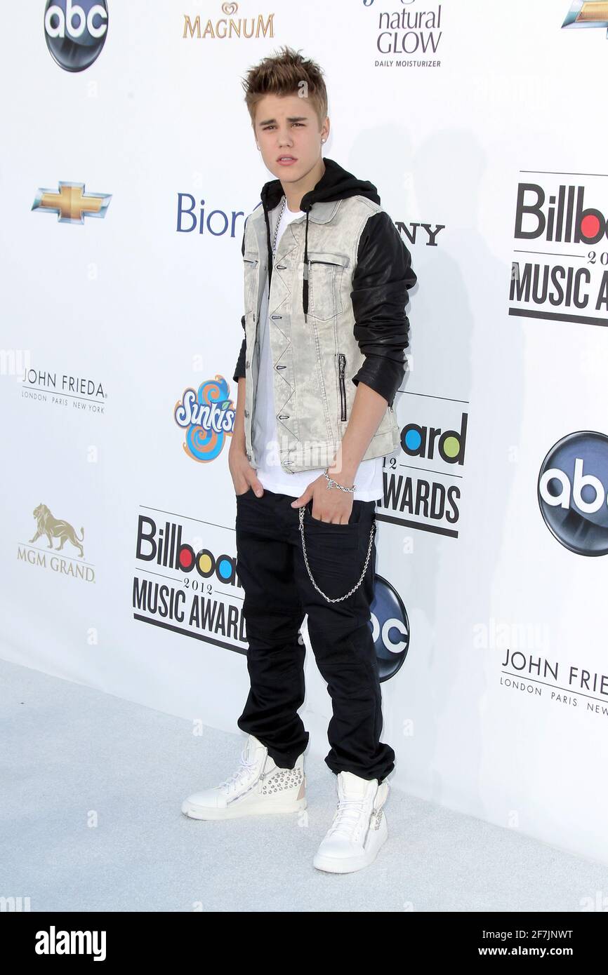 Justin Bieber au Billboard Music Awards 2012 qui a eu lieu au MGM Grand Garden Arena le 20 mai 2012 à Las Vegas, Nevada. © mpi28/MediaPUnch Inc Banque D'Images