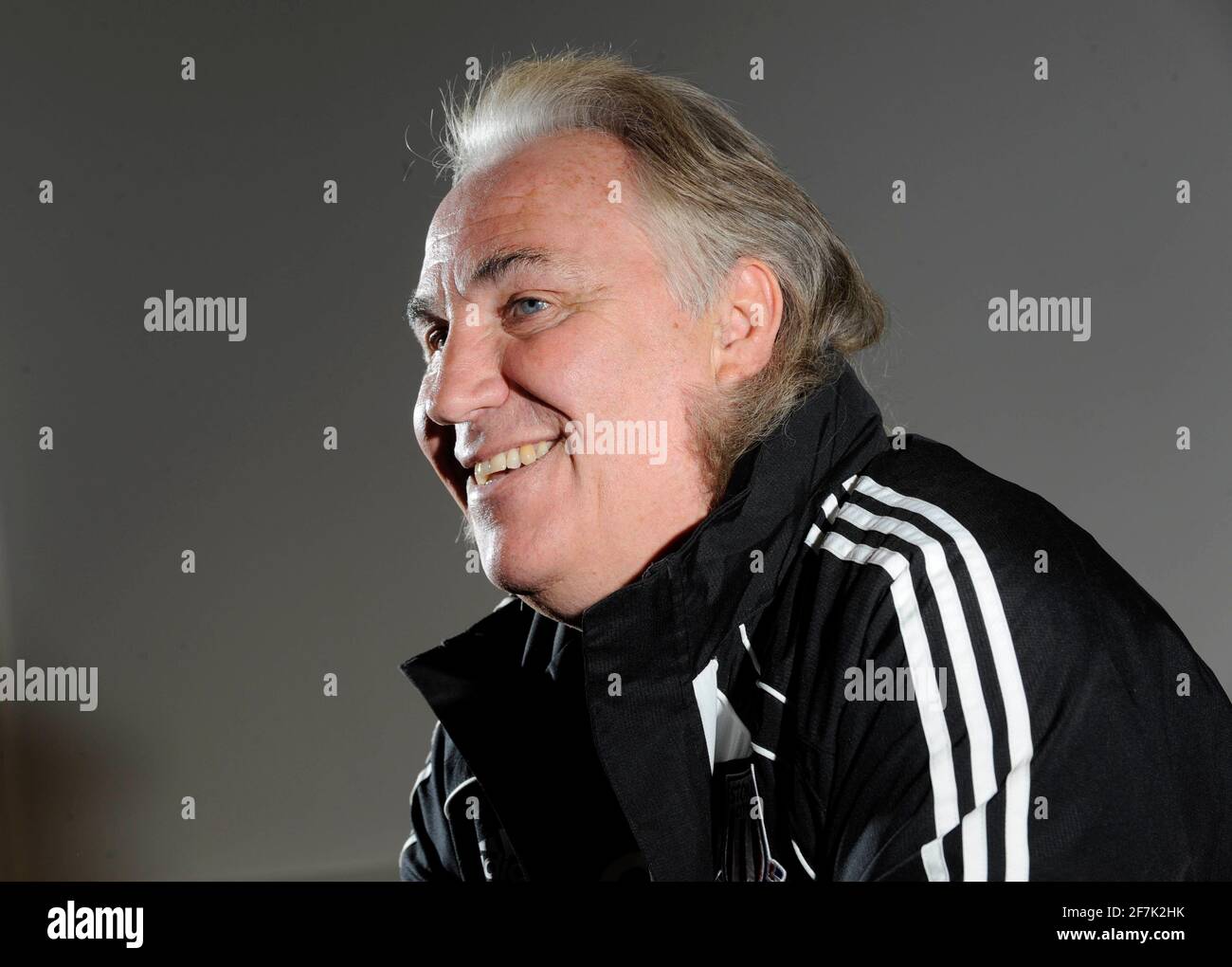 GERRY FRANCIS, 1ER ENTRAÎNEUR D'ÉQUIPE AVEC LE FC STOKE. 6/5/2011. PHOTO DAVID ASHDOWN Banque D'Images