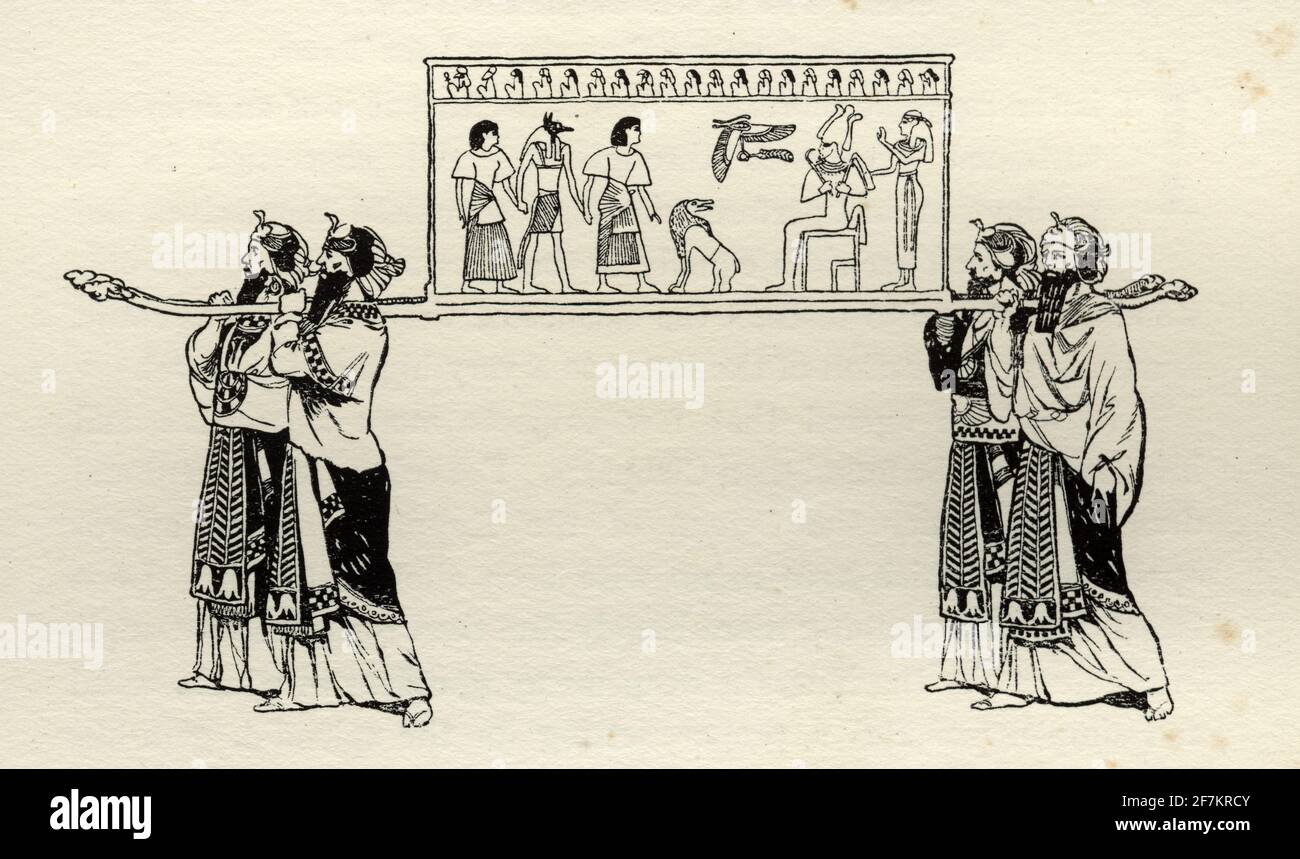 Scène de Cleopatre du ballet de Mikhail Fokine Banque D'Images