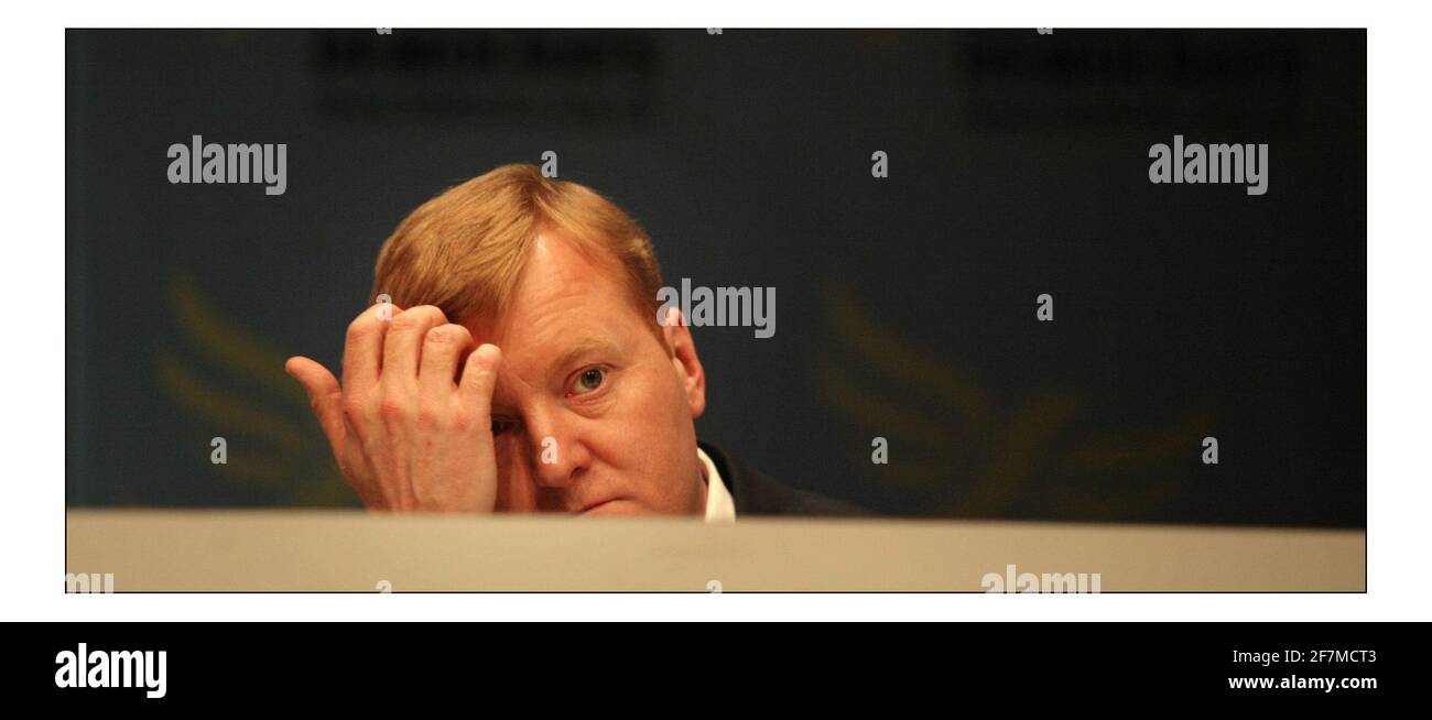 Charles Kennedy prend la parole à la Conférence des libéraux démocrates de 2005. Tuesdaypic David Sandison 20/9/2005 Banque D'Images