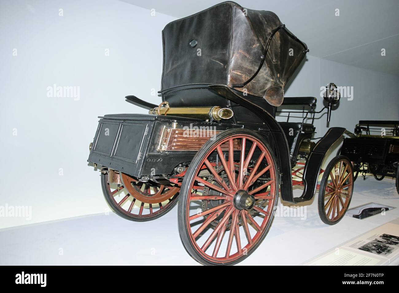Benz vis-à-vis, Musée Mercedes, Stuttgart Banque D'Images