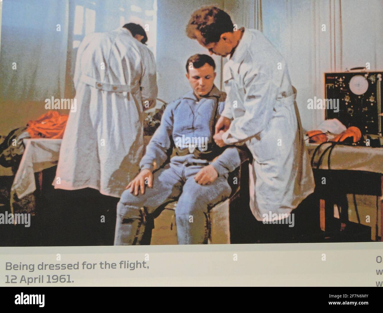 Dévoilement de la statue à Yuri Gagarin - le premier homme dans le cosmos au British Council Building à Londres, Royaume-Uni Banque D'Images