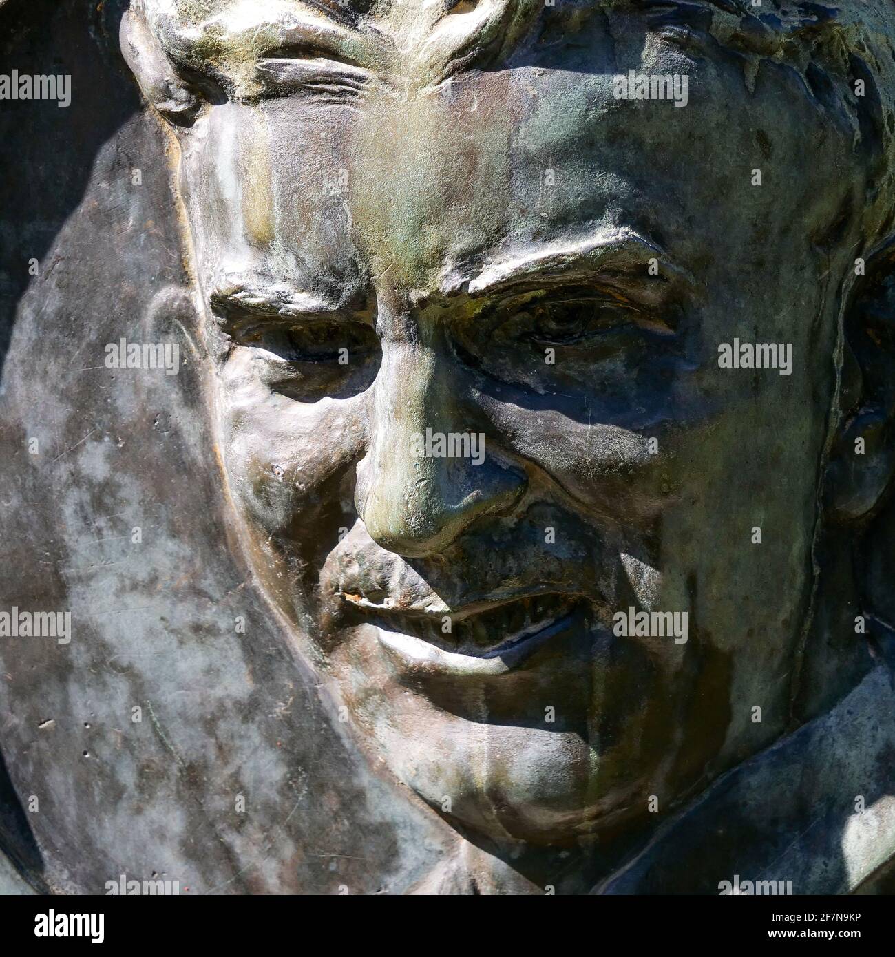 Monument à Adrien Gonnet, Viviers, Ardèche, France Banque D'Images