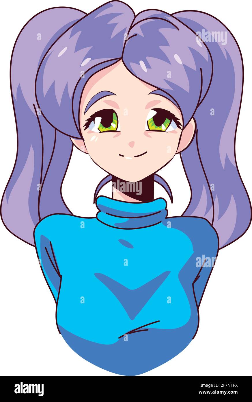 Manga Mignonne Image Vectorielle Stock Alamy