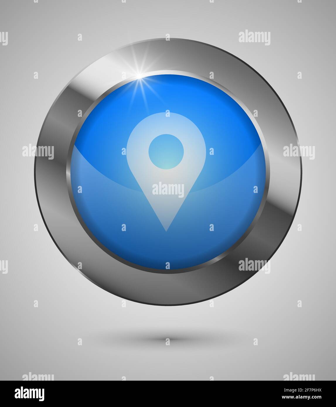 Bouton pointeur de carte EPS10. Parfait pour votre site Web ou application ou pour toute utilisation que vous voulez en faire. Illustration de Vecteur
