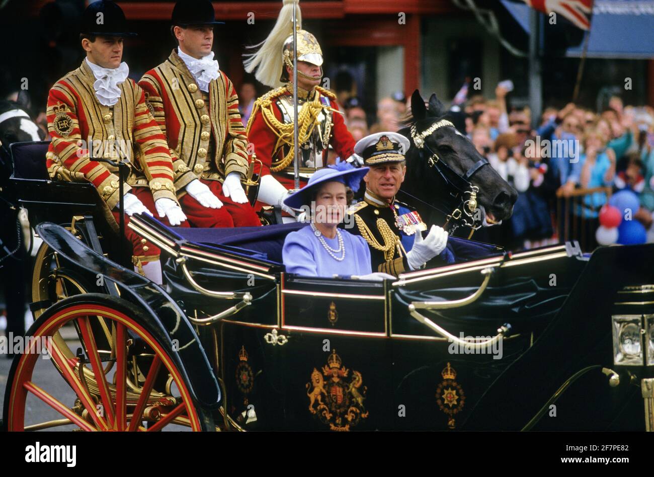 PHOTO DU DOSSIER : le mariage du prince Andrew à Sarah Ferguson, Londres. Juillet 1986 crédit : BRIAN HARRIS/Alay Live News Banque D'Images