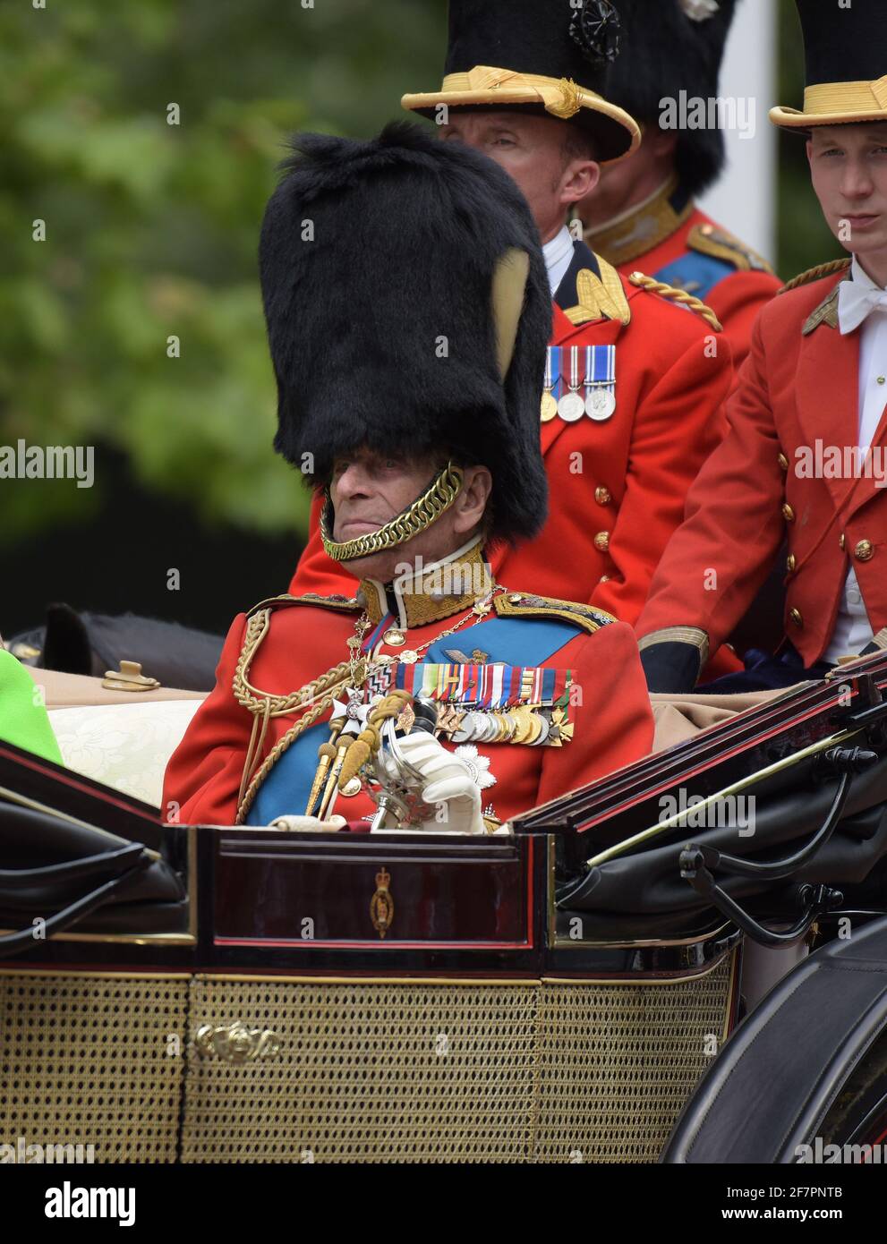 DOSSIER : Prince Philip Dead à 99. ROYAUME-UNI. 11 juin 2016. Prince Philip lors de Trooping la couleur et le Queens anniversaire Parade juin 2016 crédit: MARTIN DALTON/Alay Live News Banque D'Images