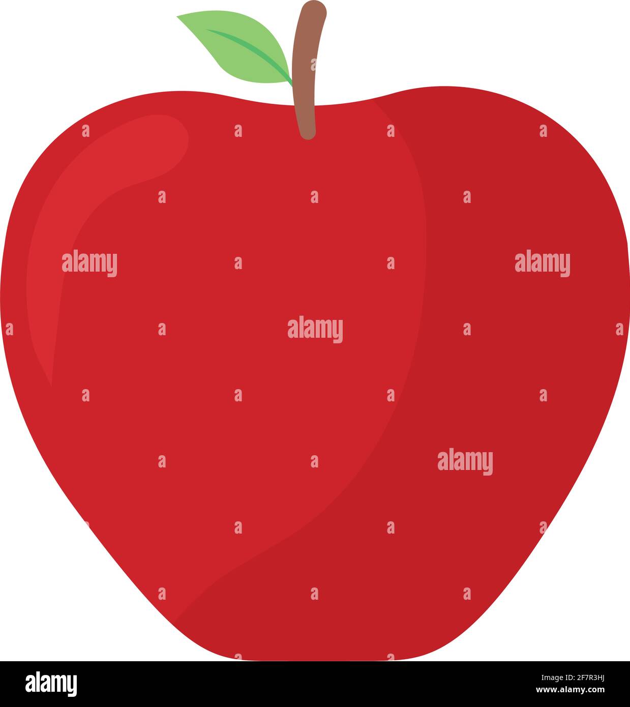 icône de pomme saine Illustration de Vecteur