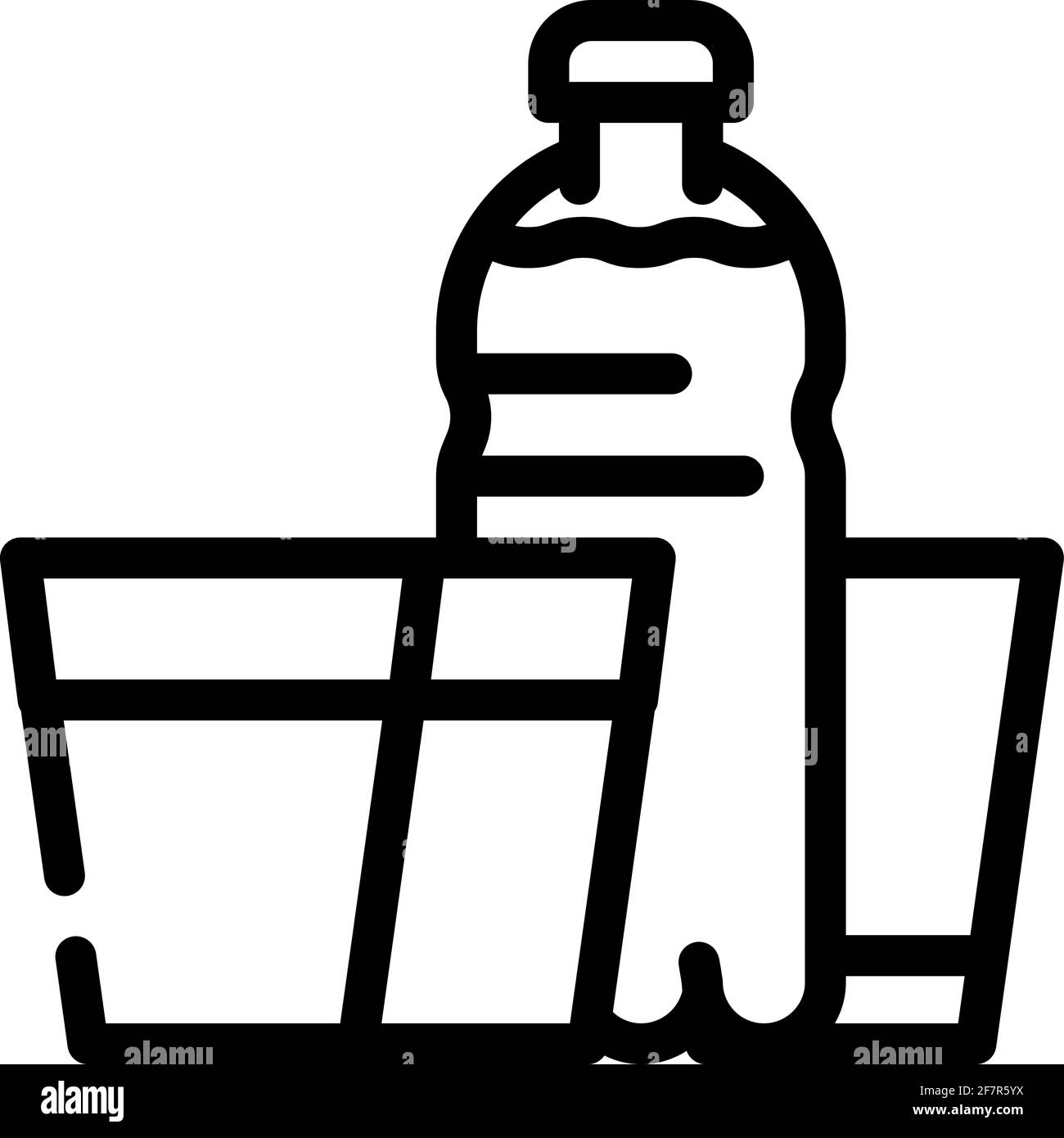 illustration vectorielle de l'icône de la conduite d'admission d'eau quotidienne Illustration de Vecteur