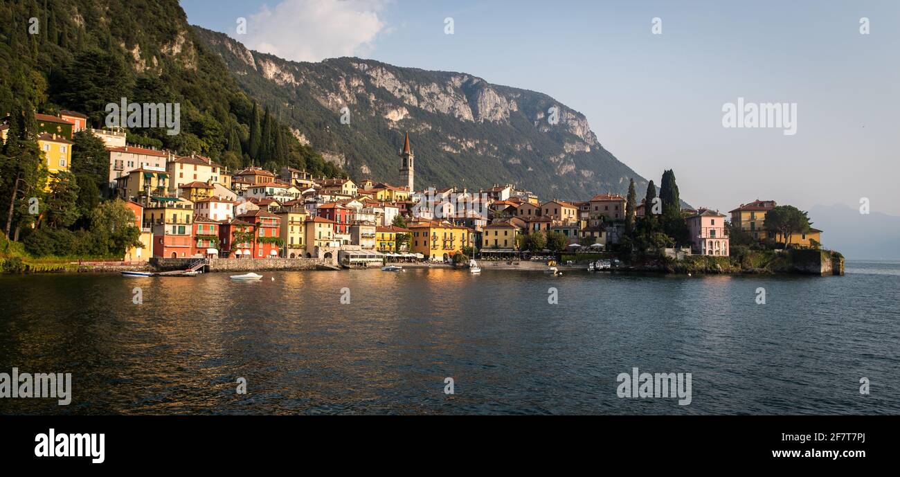 Le lac de Côme, Italie Banque D'Images