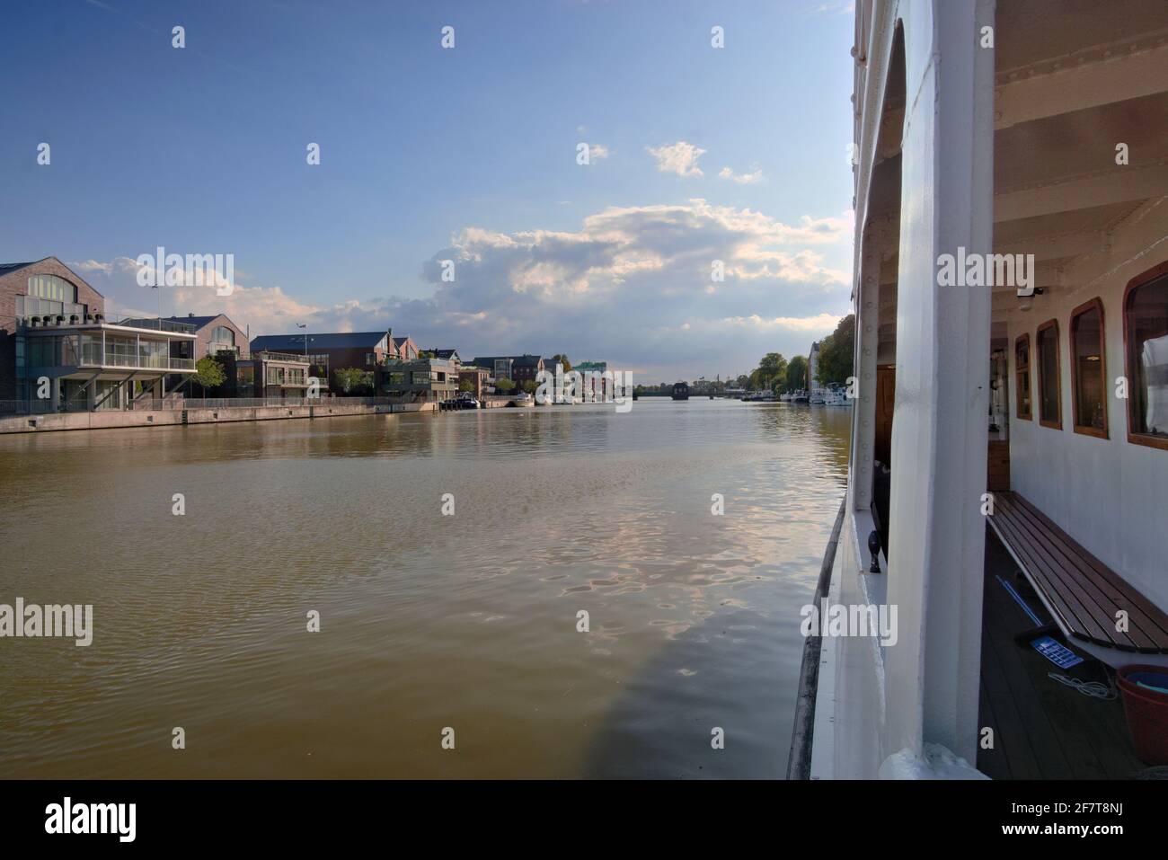 Aussicht vom historischen Schiff 'Prinz Heinrich' Banque D'Images