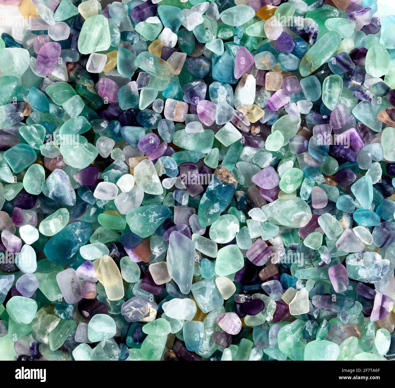 Verre coloré naturellement poli des grands lacs d'Amérique en arrière-plan de mise en page plein écran Banque D'Images