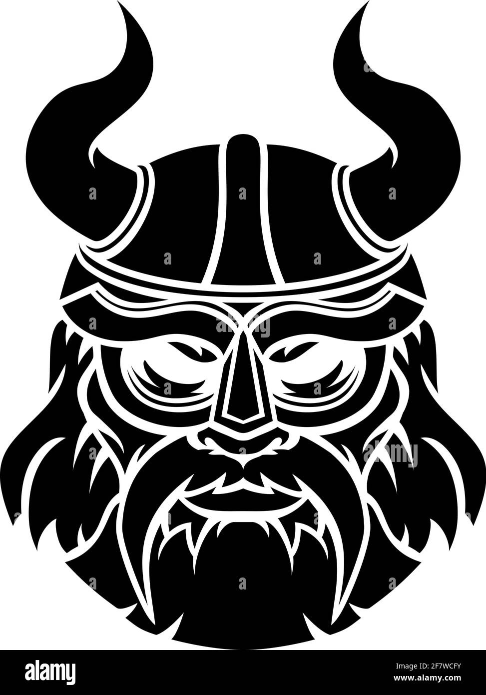 Viking Illustration de Vecteur