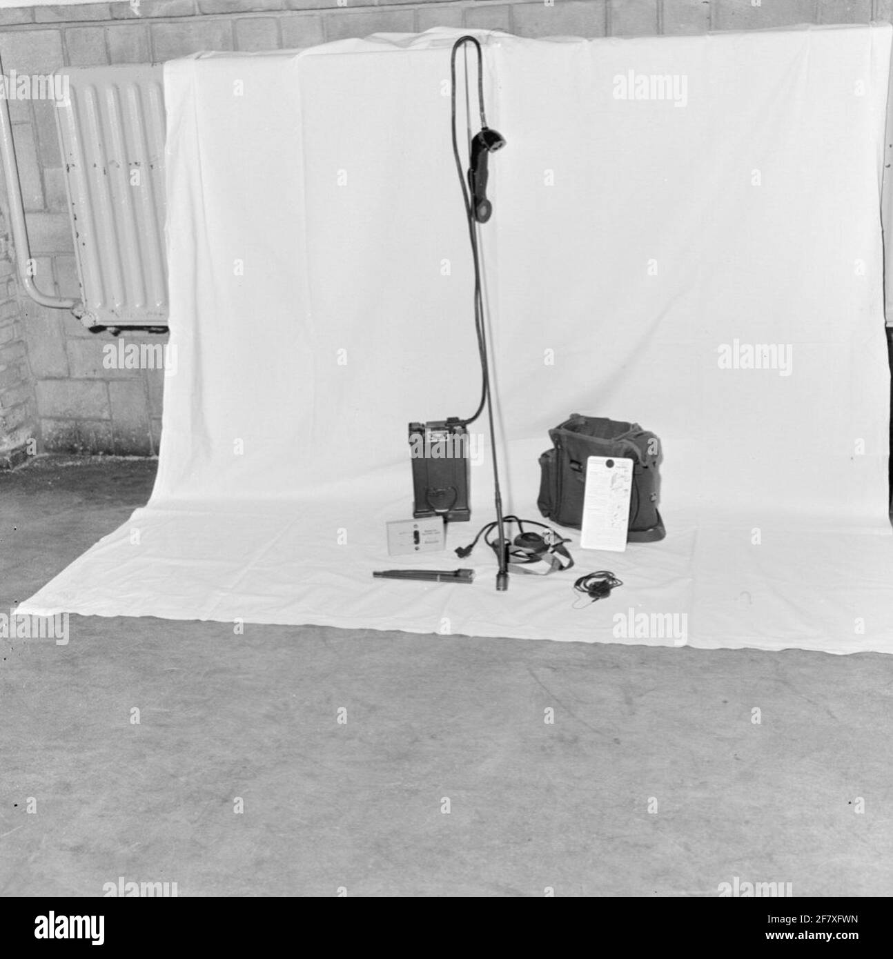 Équipement de connexion utilisé au corps des Marines. Banque D'Images