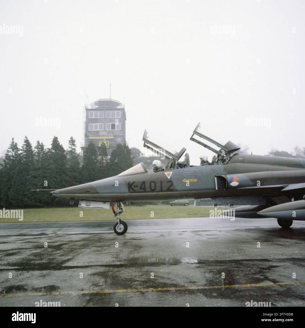 Northrop NF-5B du 313 Squadron, base aérienne de Twenthe. Banque D'Images
