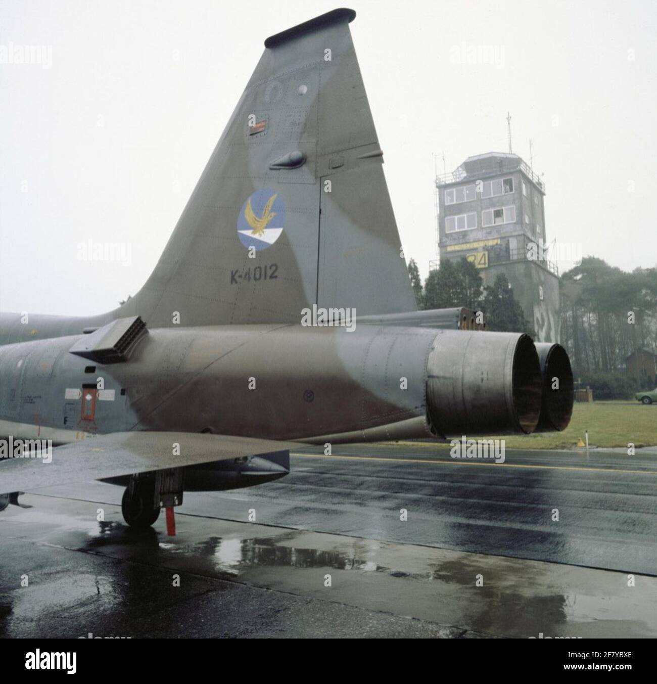 Northrop NF-5B du 313 Squadron, base aérienne de Twenthe. Banque D'Images