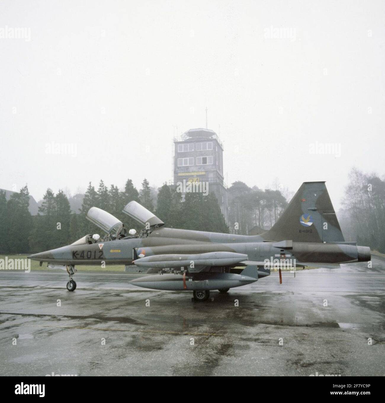 Northrop NF-5B du 313 Squadron, base aérienne de Twenthe. Banque D'Images