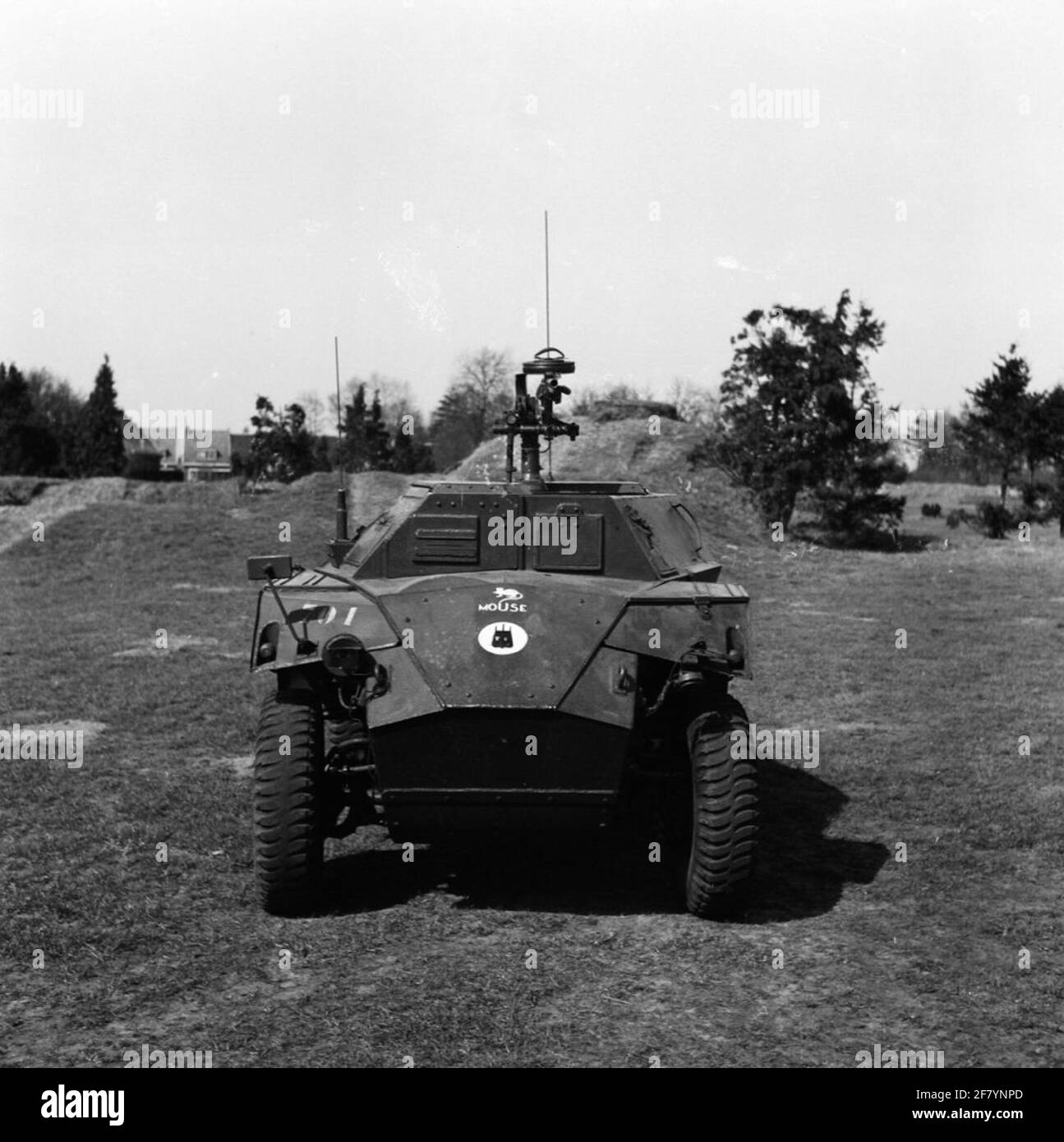 Réservoirs, transporteurs, véhicules blindés (Sherman M4A1; RAM II; GMC Stagrier; GMC Otter; HUMBER MK I et MK III; Daimler Dingo; Ford Lynx), 1947. Banque D'Images