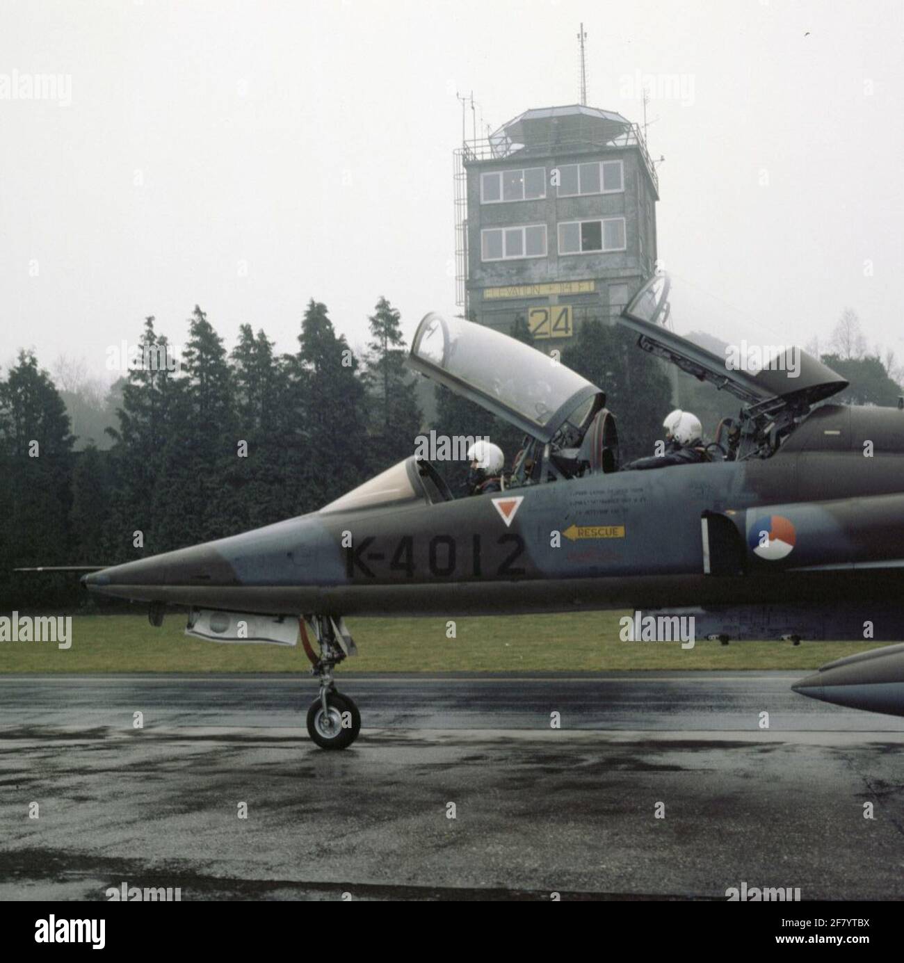 Northrop NF-5B du 313 Squadron, base aérienne de Twenthe. Banque D'Images