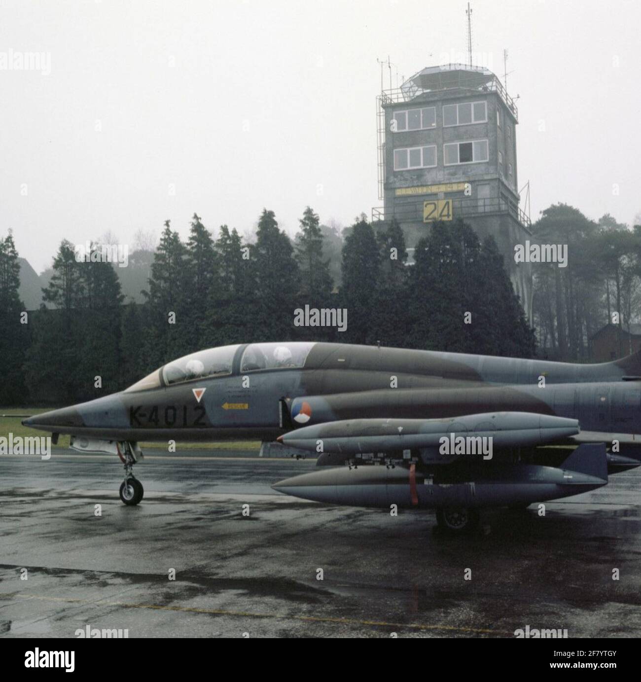 Northrop NF-5B du 313 Squadron, base aérienne de Twenthe. Banque D'Images