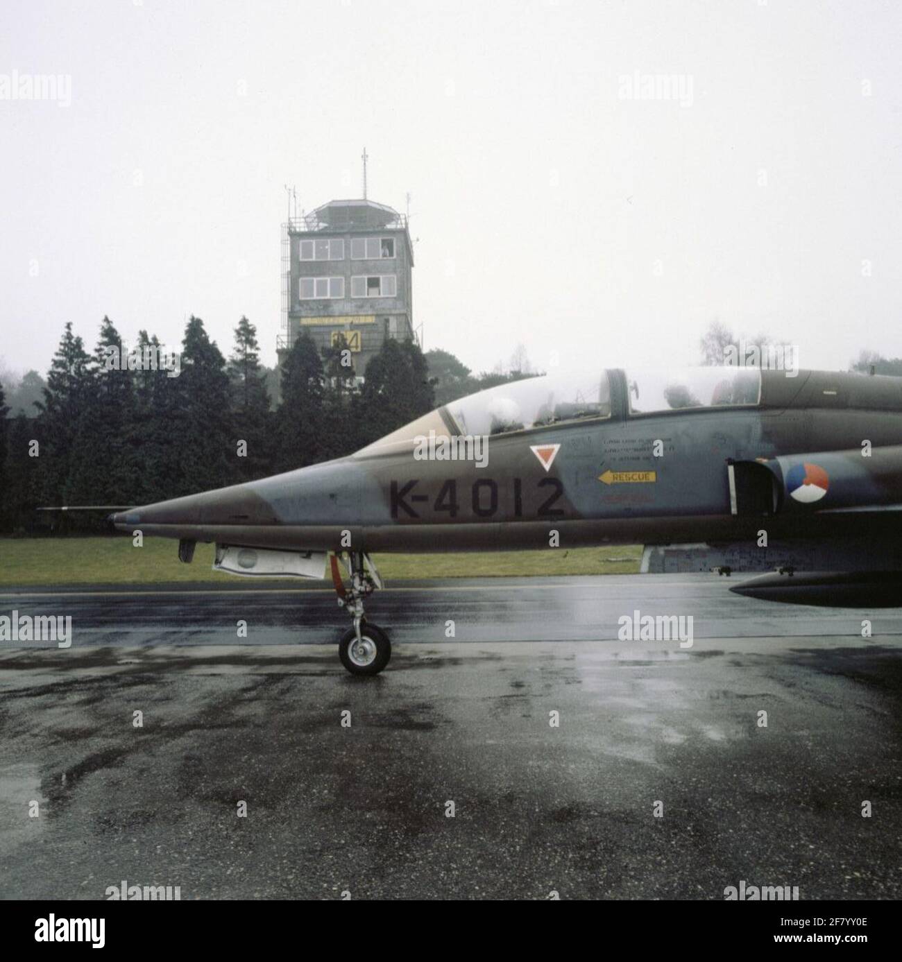 Northrop NF-5B du 313 Squadron, base aérienne de Twenthe. Banque D'Images